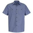 thumbnail image 4 of Red Kap Denim Blue Microcheck 709 2Xl, 4 of 5