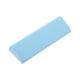 thumbnail image 1 of Estuche para gafas portátil plegable triangular 1 Pc Unique Bargains Azul, 1 of 5
