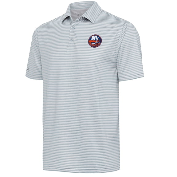 Men's Antigua  Gray New York Islanders Skills Polo