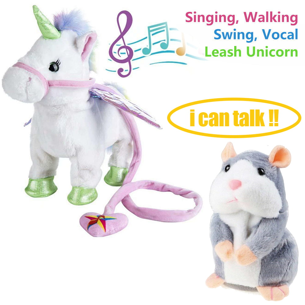 New Woody O'Time Chatter Friends Moving and Talking Unicorn FREE SHIPPING 