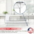 thumbnail image 3 of 3423 Compact Dish Drainer Set, Stainless, 3 of 5