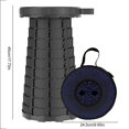 thumbnail image 2 of Silla Portátil, Taburete Plegable Retráctil, Asiento Plegable Telescópico Con Altura Ajustable, Asiento Plegable Para Exteriores Para Camping Y Senderismo Speravity AP007855-01, 2 of 6