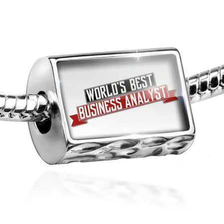 Bead Worlds Best Business Analyst Charm Fits All European (Best Business For Ladies)