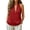 A1_Red, variant on Sillenn Deep V Neck Halter Sleeveless Tank Shirts Cotton Linen Loose Fit Back Tie Flowy Halter Top Summer Casual Beach Vacation Boho Camisole Tops Flowy Tank Tops Linen Cotton Cute Blouses Black L