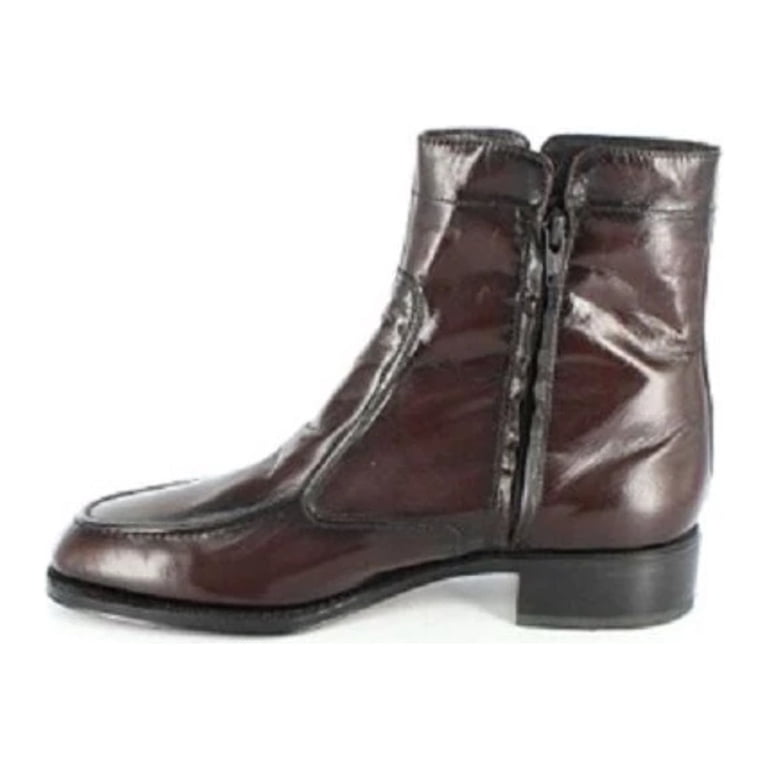 Florsheim Essex Boot Mens Shoes Black Cherry Leather Side  display picture 2