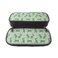thumbnail image 5 of Lsque Cute Dinosaurs in Space Printed Big Capacity PU Leather Pencil Case Large Pencil Pouch Stationery Pen Bag Pencil Holder for Teen, 5 of 6