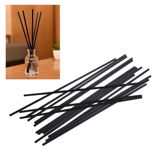 IFANLANDOR 50Pcs Aroma Sticks Diffuser Bamboo Home Use Black