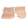 thumbnail image 1 of Track Set For Toddlers Assembly Kit Educational DIY Wooden Track Expansion Pack With Rich Accessories, 1 of 8