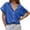 BU1, variant on Womens Stain Shield Dress Shirts Free Short Sleeve Solid Tops Blouses Button Down Shirts Grey, S
