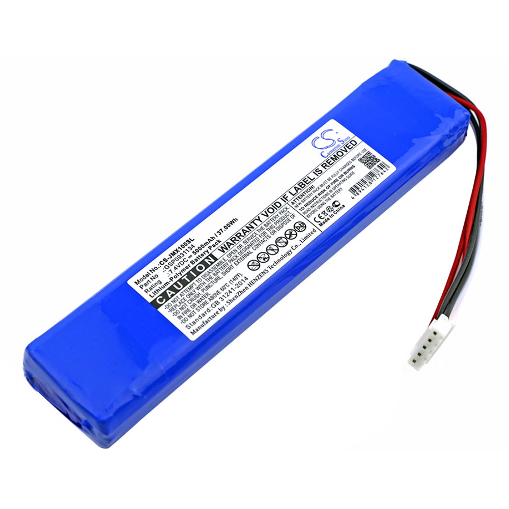 Replacement Battery For JBL 7.4v 5000mAh / 37.00Wh Speaker Battery