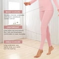 thumbnail image 4 of COMFREE Thermal Underwear for Women, Ultra Soft Long Johns Set Base Layer Top and Bottom for Cold Weather, 4 of 6