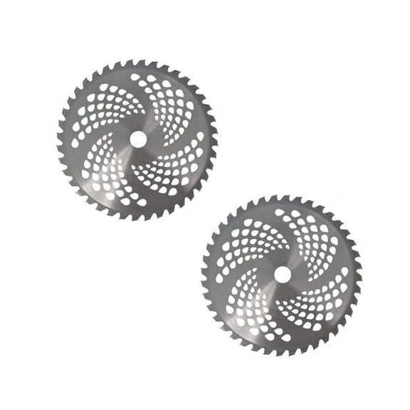 munirater 2 Pack -10" x 80T Carbide Tip Brush Blades – for Cutter, Trimmer, Weed Eater US