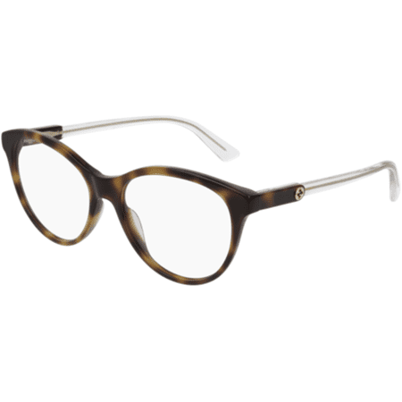 Image of Gucci GG 0485O 003 Womens Oval Eyeglasses