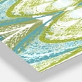 thumbnail image 2 of Designart 'Green Vision' Oversized Mid-Century Wall Clock, 2 of 3