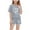 Gray, variant on Ahabrexf 2 Piece Outfits for Teen Girls Summer Casual Short Sleeve Round Neck Printed Shorts Set