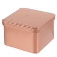 thumbnail image 1 of LOVEVERSquare Metal Tea Tin Canister with Lid for Loose Tea Storage and Gifts, 1 of 6