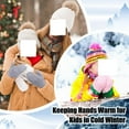 thumbnail image 5 of 16 Pairs Toddler Gloves Warm Fleece Kids Mittens Winter Stretch Knit Gloves Soft Lightweight Mittens for Boys and Girls, 5 of 6