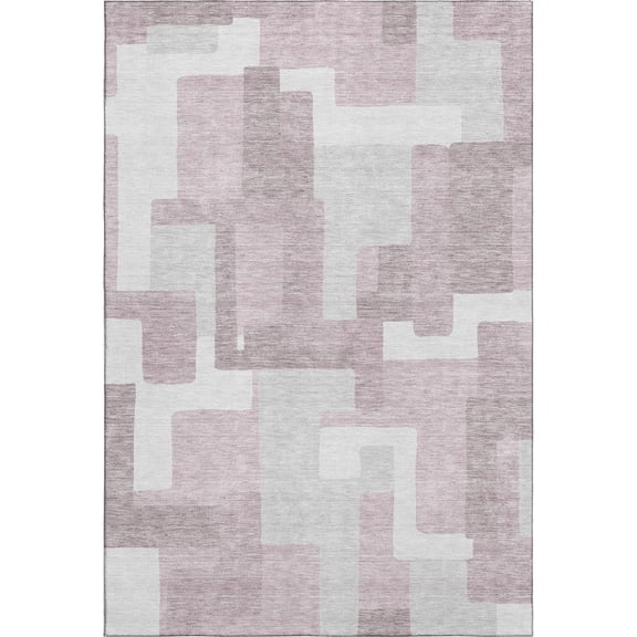 Dalyn Rugs Premium Machine Washable Mayfield AMF740 Blush 8' x 10' Rug
