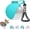 Blue, variant on 2-in-1 Portable Dog Water Bottle for Small Dogs, 10oz Dog Travel Water Bottle - Leak-Proof & One-Hand Operation, Leakproof Stainless Steel Bottle with Silicone Bowl (Pink)