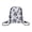 White, variant on Tuscom Soccer Drawstring Bag Backpack Storage Pouch Organizer Bag Lightweight Sports Cinch Sack for Soccer Ball Cleats Equipment for Games Practice