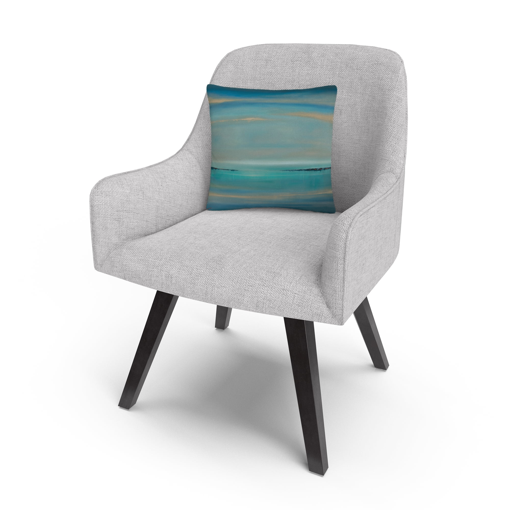 The Line Of Time' Abstract Bold Industrial By Masters Fine Art 16 X 16 Decorative Throw Pillow