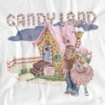 thumbnail image 2 of Candy Land Cotton Candy Land Women's T Shirt, White, Large, 2 of 6