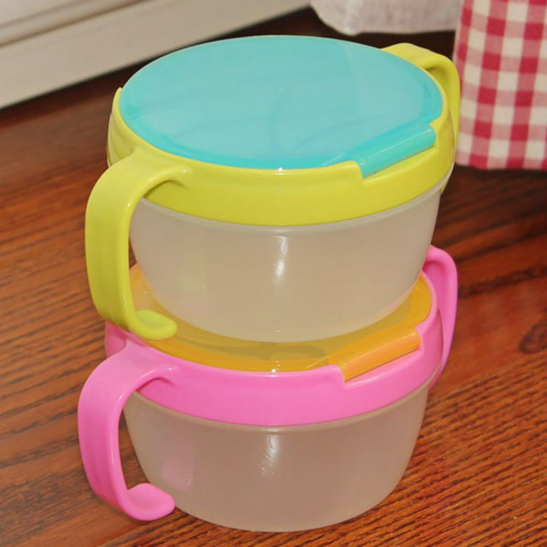 Baby Kid No Spill Bowl Balance Food Snack Bowl Cup Safe Pot