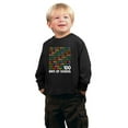 thumbnail image 2 of Wild Bobby 1 2 3 4 100 Days of School Colorful Counting, 100 Days of School 2024 2025 Design for Kids Youth Boys Girls School Toddler Long Sleeve Shirt, 2 of 6