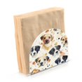 thumbnail image 2 of Table Napkin Holder, One Sizex1 Kitchen Napkin Holder Acrylic Napkin Holder Restaurant Napkin Holder Watercolor Dogs, 2 of 9