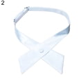 thumbnail image 4 of Trayknick Men Women Formal Party Wedding Adjustable Cross Bow Tie Wear Accessory Gift, 4 of 13