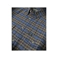 thumbnail image 2 of MidwayUSA Men's Flannel Shirt Navy/Tan 2XL Tall, 2 of 2