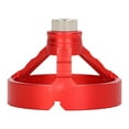 thumbnail image 3 of Uadme Localisateur de poinçons, 3 en 1 en Alliage d'aluminium Vertical pour Le Travail du Bois, Outil de poinçonnage, kit de gabarit, Guide avec 6 bagues de Forage(Rouge), 3 of 8
