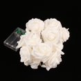 thumbnail image 2 of 20 LED Rose Flower Fairy String Lights Wedding Party Xmas Navidad Decoración Lámparas, 2 of 8