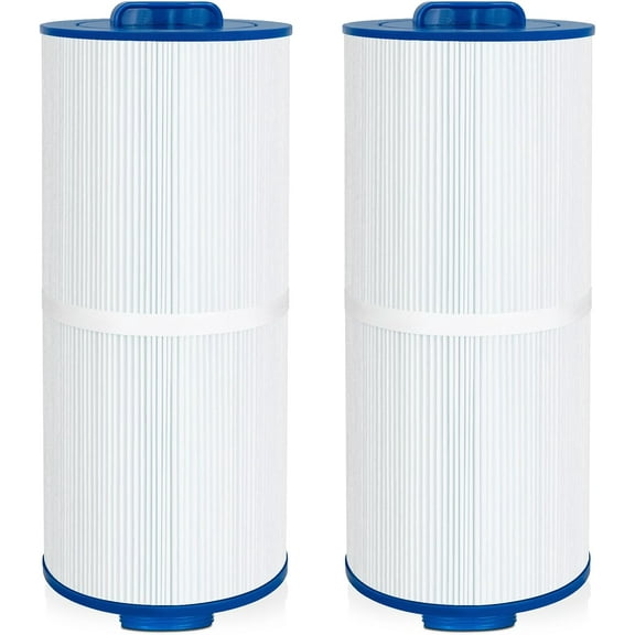 2 Pcs Hot Tub Filter Replacement for Jacuzzi J-300, J400, 6541-383, Replace Pleatco PJW60TL-F2S, Unicel 6CH-960, Filbur FC-2800, Spa Filter, 60 Sq. Ft