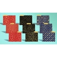 thumbnail image 5 of Decorative File Folders with Gold Foil, 18 Pack, 9 Geometric Designs, Red/Black/Blue Color Theme, Heavyweight, Letter Size (9.5" x 11.5") with 1/3 Cut Tab, Fashion Folders by Better Office Products, 5 of 5