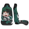thumbnail image 4 of My Hero Academia Car Seat Covers Accessories Vehicle Front Seat Protective Mat Cover 2pcs Universal Fit For SUV Sedan Van Trucks, 4 of 8