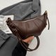 thumbnail image 1 of Bolso de hombro de alta calidad con cremallera de Material de terciopelo 2025, bolso cruzado Simple de moda de Color sólido, bolso suave de estilo occidental, 1 of 5
