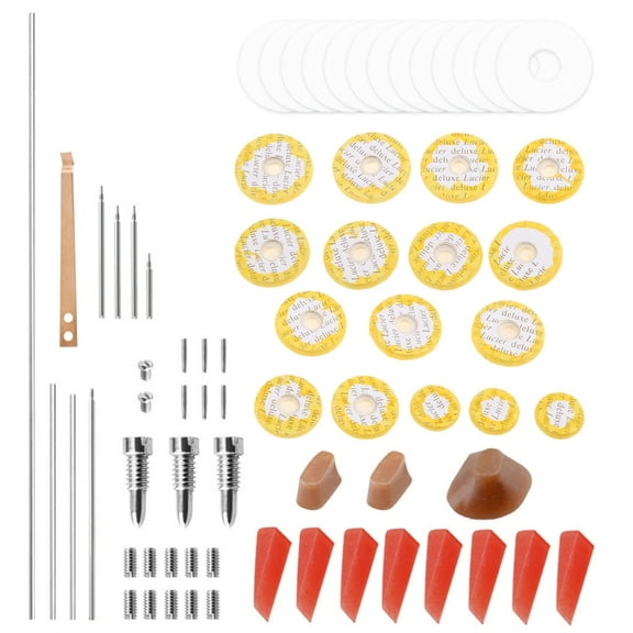 70 Pcs Flute Maintenance Tools Kits Practical Flute DIY Repair Maintenance Kit Musical Instrument Parts Easy to Use