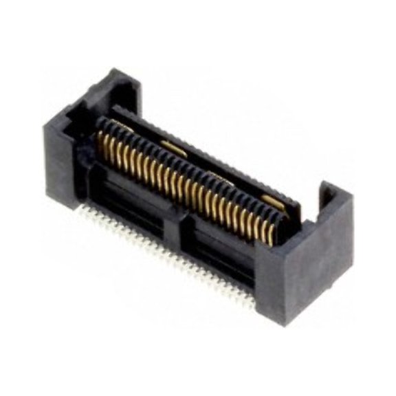 Pack of 2 QFS-026-04.25-L-D-A Connector 52 Position Receptacle, Center Strip Contacts Surface Mount Gold