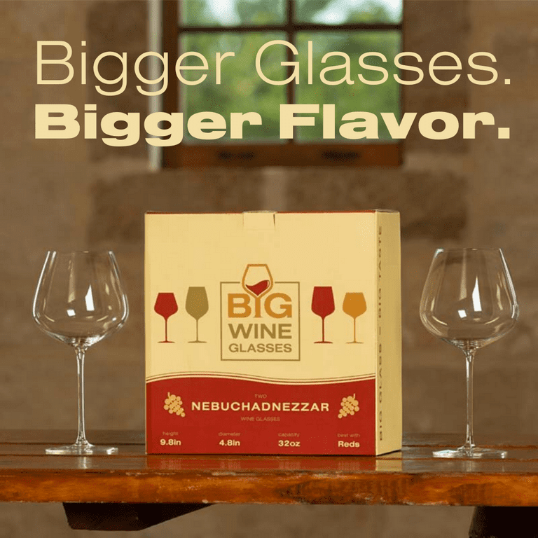 YUANXIN Giant Wine Glass Huge Stemware Personal Oversized Wine Glass Extra  Large Champagne Glass Beer Mug Red Wine Glasses 