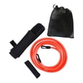 thumbnail image 4 of Quzzie Swim Resistance Belt Swim Training Leash Device Aquatic Resistance Portable Swimming Resistance Band Training Equipment TPE Material Suitable for Swimmers Practice Home Workouts Pool Red, 4 of 8