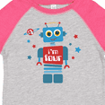 thumbnail image 4 of Inktastic Robot 4th Birthday Boys Toddler T-Shirt, 4 of 5