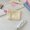 Yellow, variant on Woolen Knitted Cosmetic Bag Portable Striped Color Block Small Fresh Coin Purse Lipstick Storage Bag Women Ins Style Makeup Organizer Pouch