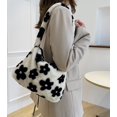 thumbnail image 3 of Bolso de mano esponjoso YONGSHENG para mujeres y niñas color difuso Tamaño 11,81*7,87*2,36, 3 of 5