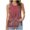 Red tank tops, variant on Wycnly Tank Top for Women Tank Top for Women Lightweight Loose Vintage Pleated Swing Tunic Tank Fashion Floral Print Sleeveless Tops Ladies Sleeveless Shirt