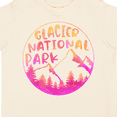 thumbnail image 4 of Inktastic Glacier National Park Montana Pink Mountains Boys or Girls Toddler T-Shirt, 4 of 5