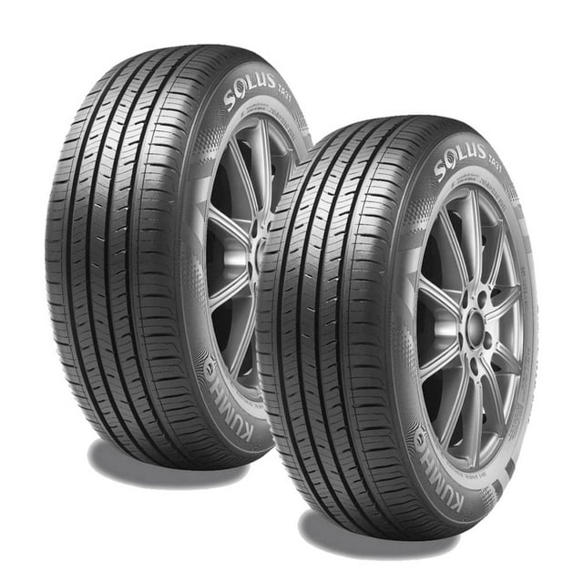 PAQUETE 2 LLANTAS 205/65R16 KUMHO SOLUS TA31 + VALVULAS