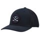 thumbnail image 1 of Gorra Mizuno Mujer Golf con Clubes Cruzados y Malla Azul Marino, 1 of 2