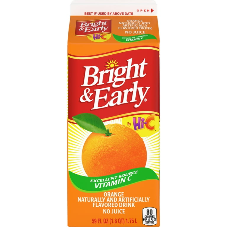Bright and early clearance juice