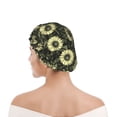 thumbnail image 6 of Gaeub Sunflowers Shower Caps for Women Men,Double Waterproof Layers Bathing Hat,Elastic and Reusable Bath Caps, 6 of 7